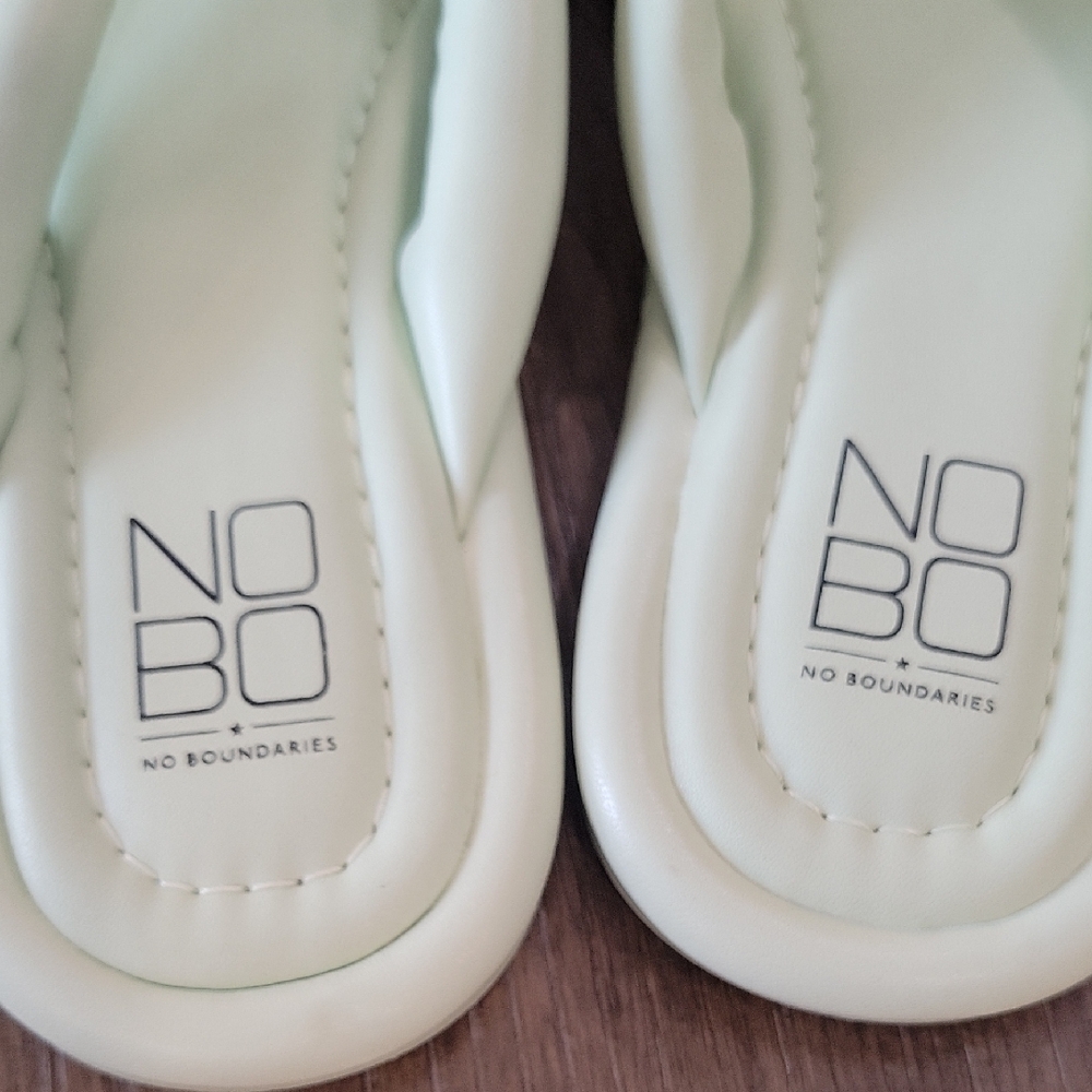 NOBO Pink and Green Women's Sandals - Picture 7 of 11